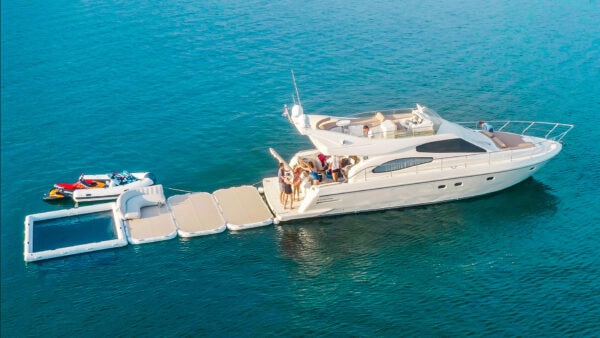 Yachtbeach Classic Pool 4x4m w. 30cm Tube - Image 2