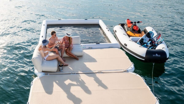 Yachtbeach Classic Pool 4x4m w. 30cm Tube - Image 5
