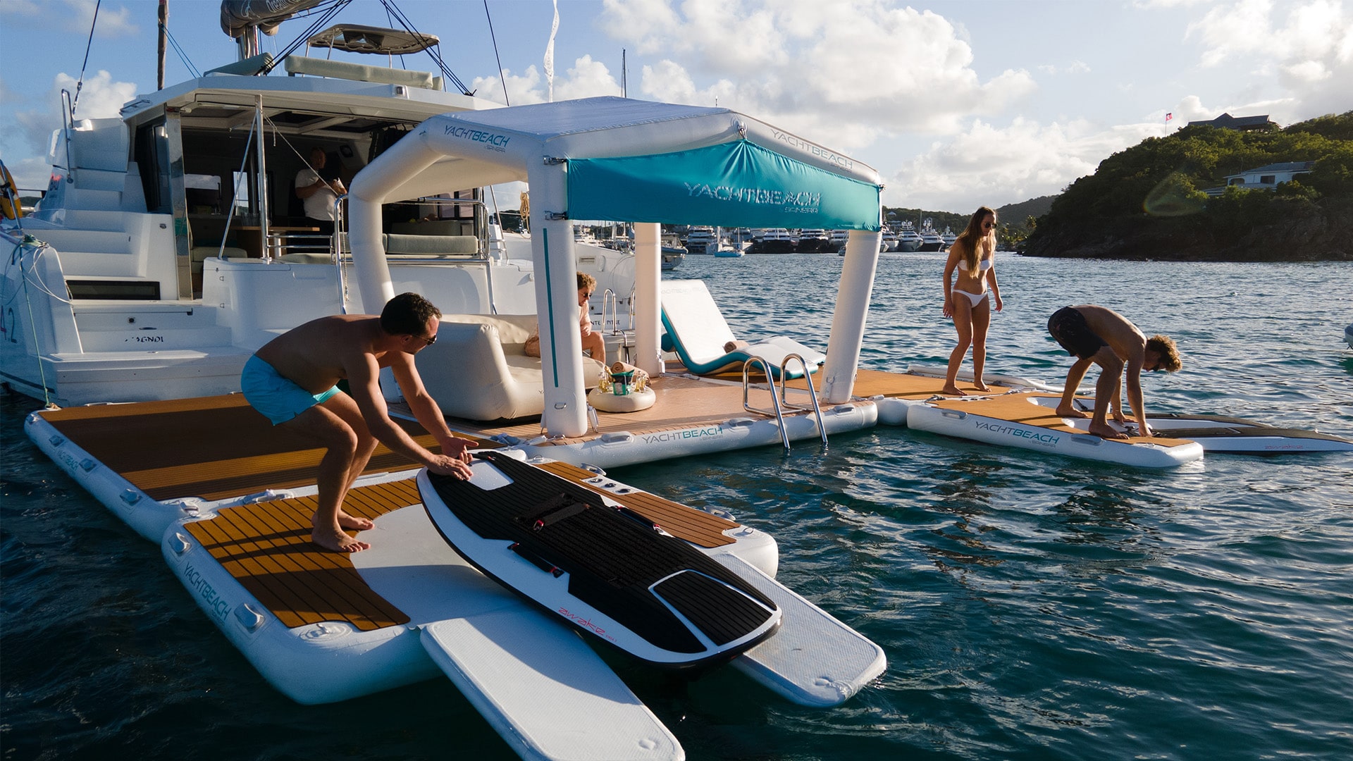 Yachtbeach Foil Dock Single 2.05m x 2.05m - Image 7