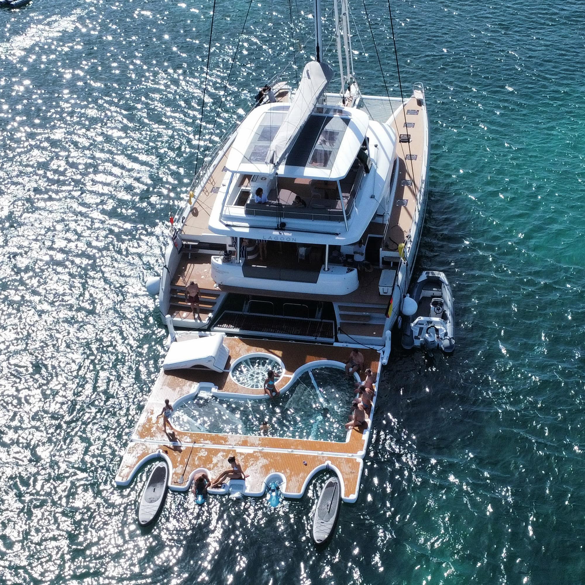 Yachtbeach Toy Dock 8.20 Dropstich 820 x 205 x 20 cm