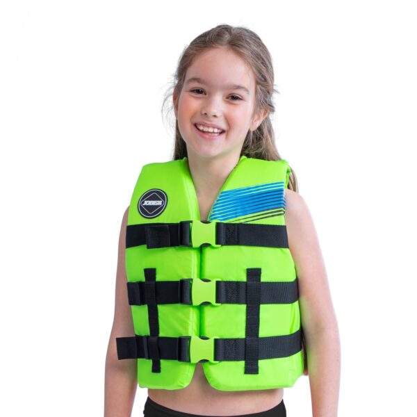 Jobe Nylon Life Vest Kids Lime Green