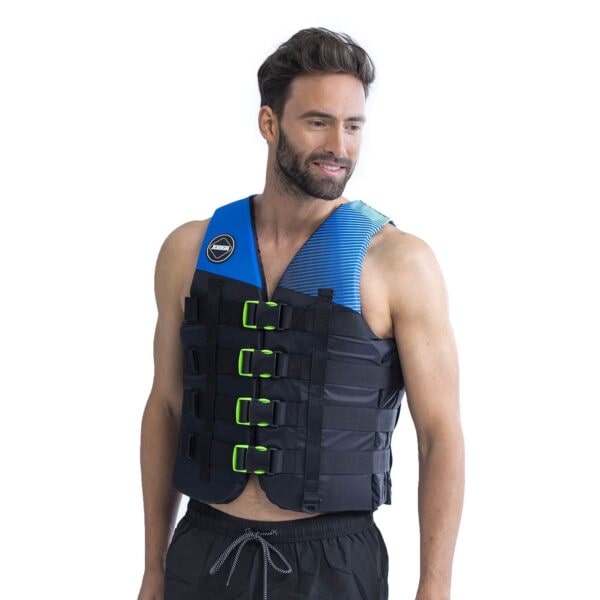 Jobe 4 Buckle Life Vest Blue