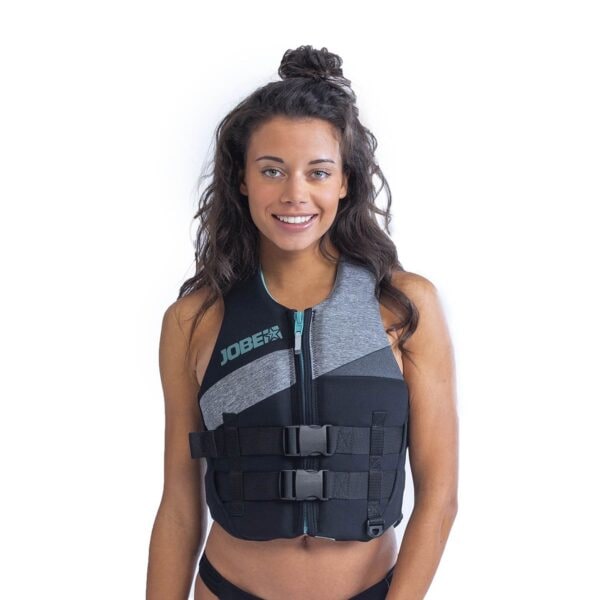 Jobe Neoprene Life Vest Women Cool Grey