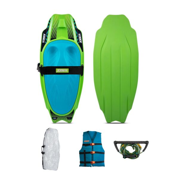 Jobe Slash Kneeboard Package Lime Green