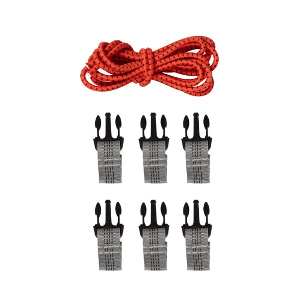 SUP Bungee Cord Tail Orange/Black (with Buckle)