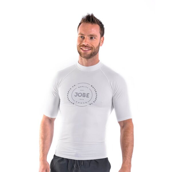 Jobe Rash Guard Shortsleeve Men White