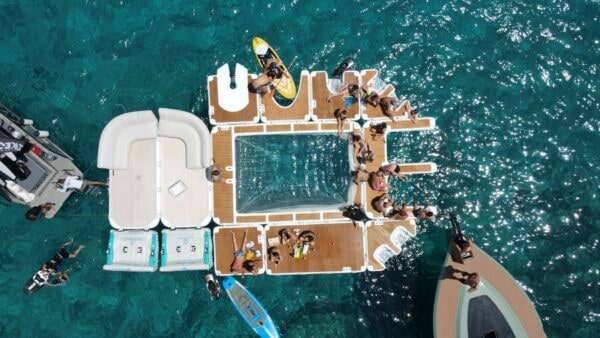 Yachtbeach Luxury Pool 4.1 x 4.1 x 0.2m Dropstitch - Image 2