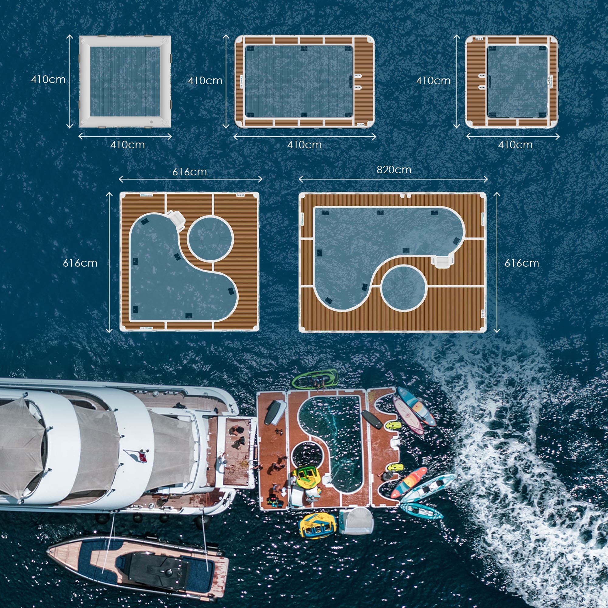 Yachtbeach Superior Pool 8.20 Dropstitch 820 x 616 cm - Image 5