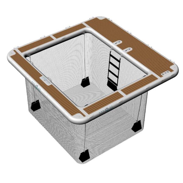 Yachtbeach Luxury Pool 4.1 x 4.1 x 0.2m Dropstitch