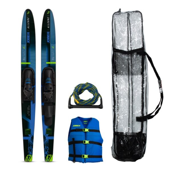Allegre 67" Combo Skis Blue Package